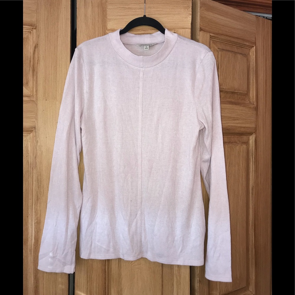 NWOT Calvin Klein Jeans Mock Neck Lightweight Sweater